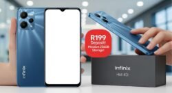 Infinix Hot 40i Now at R199 Deposit – 256GB Memory and 5000mAh Battery Combo