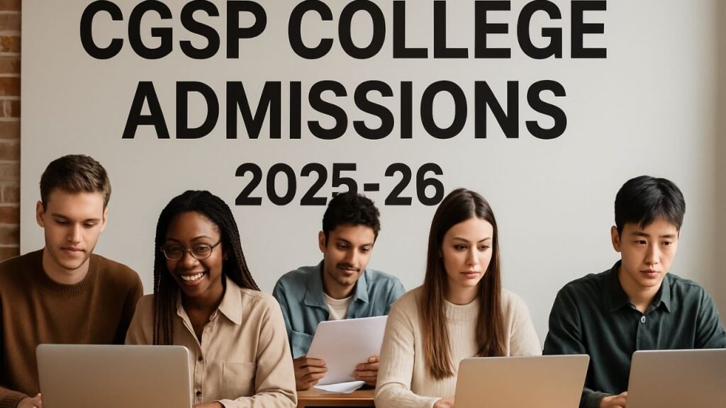 CGSP College Admissions 2025