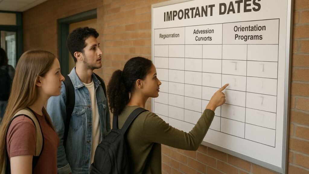 College Admission Dates