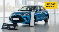 Toyota Starlet 2025 With R15,000 Discount – 24KM/L Mileage and Modern Features