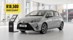 R18,500 Discount on Toyota Vitz – 27KM/L Mileage and Stylish Design