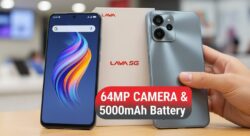 ₹11,999 कीमत में लॉन्च Lava 5G फोन – 64MP कैमरा और 5000mAh बैटरी