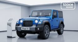 ₹20 लाख कीमत में लॉन्च होगी Mahindra Thar EV – 500KM रेंज और धांसू फीचर्स के साथ