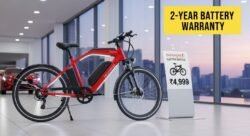 Patanjali Launches New Electric Bicycle at Just ₹4,999 With 2-Year Battery Warranty and Smart Features