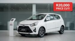 South Africa’s Cheapest Toyota Agya – R20,000 Price Cut + 26KM/L Mileage