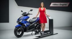 ₹1.45 लाख में लॉन्च Yamaha Aerox 155 – 155cc इंजन और दमदार डिजाइन