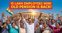 15 लाख कर्मचारियों की चली चाल – सरकार ने फिर से लागू की पुरानी पेंशन योजना