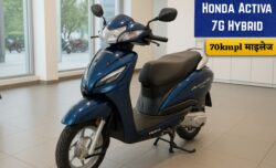 Honda Activa 7G Hybrid ₹20,000 में जबरदस्त 70kmpl माइलेज और नई हाइब्रिड टेक्नोलॉजी के साथ स्कूटर मार्केट में धमाल